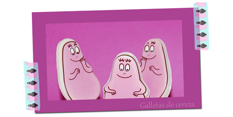 Piruletas de chocolate Barbapapa