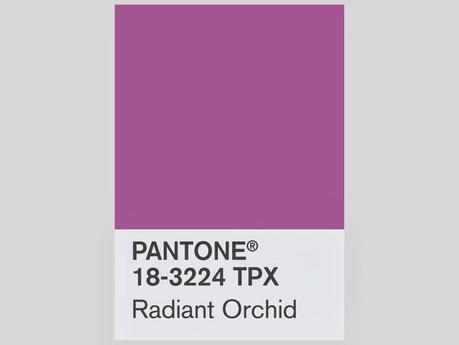 Radiant Orchid el pantone del 2014