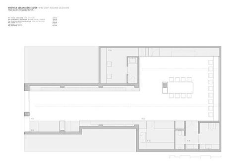 Fran Silvestre Arquitectos diseña Vegamar Selección, una inmaterial vinoteca en la valenciana calle Colón.