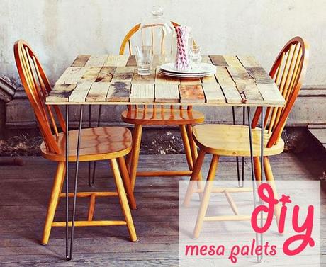 Diy: mesa de cocina con palés