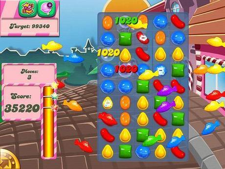 Jugar al Candy Crush Saga en el puerperio
