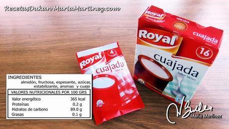 Tolerados Dukan: Cuajada Royal / Danone