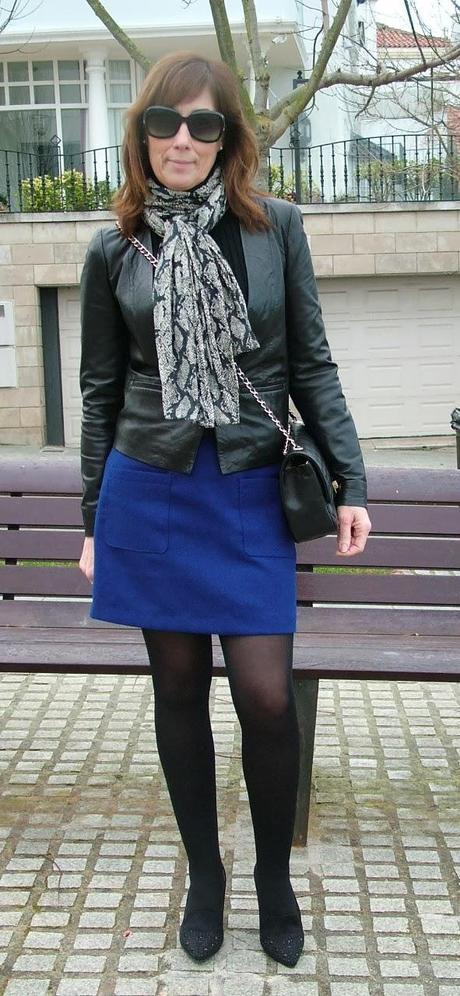 MIS LOOKS - AZUL Y NEGRO