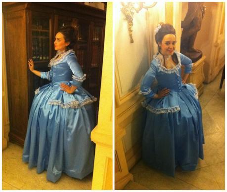 Off Topic; proyecto final de curso ''Marie Antoinette dress'' y practicas de Ciclo Formativo