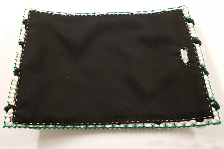 DIY COLABORADOR: Clutch de trapillo reciclado