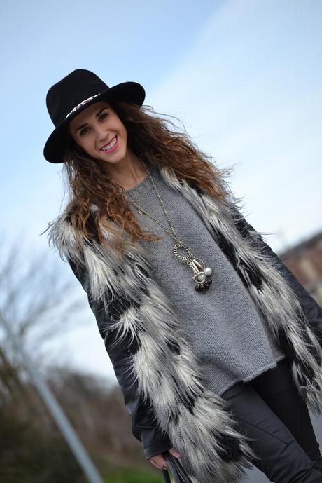 fur coat