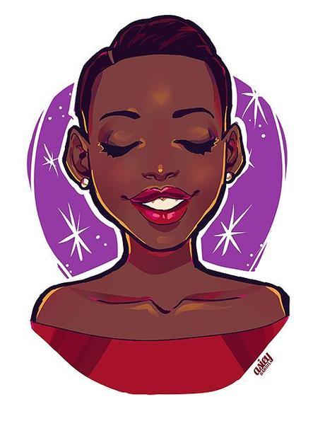 I'm falling in love with your style Lupita