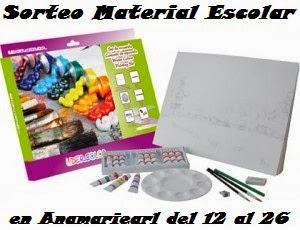 Ganadora del Sorteo de Material Escolar