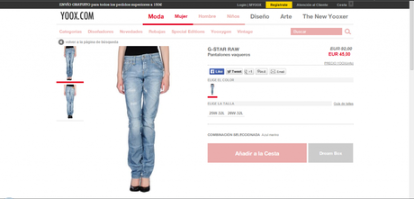 De compras en…. Yoox.com Captura de pantalla 2014-01-31 11.31.21