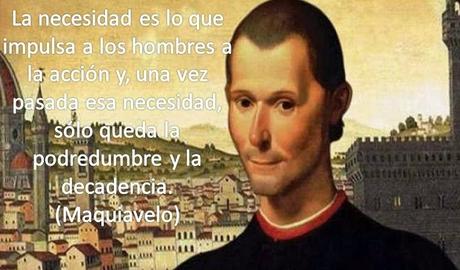 No caigamos en la Decadencia despues de satisfacer una Necesidad