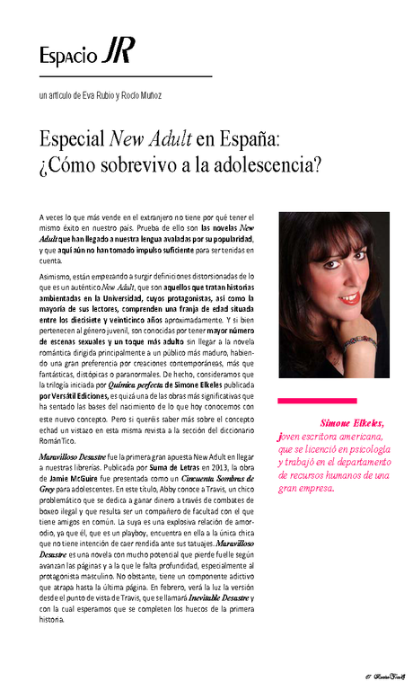 Especial New Adult en España: ¿Cómo sobrevivo a la adolescencia?