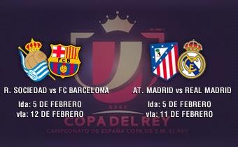 Semifinales de Copa del Rey