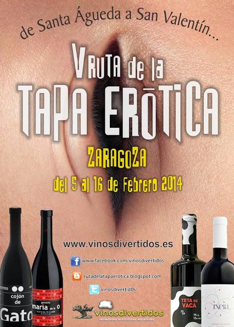 V RUTA DE LA TAPA EROTICA DE ZARAGOZA