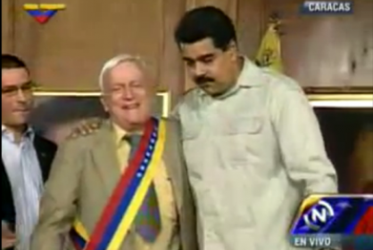 La bandera venezolana de Maduro