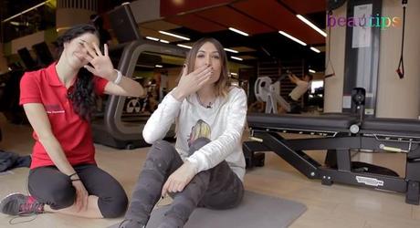 beautips barbara crespo get fit reebok sports club madrid gym beauty video report beautips.com