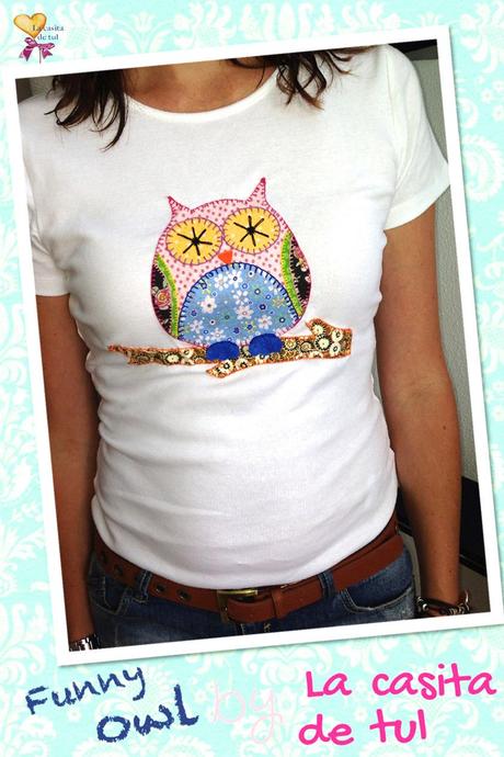 Funny owl by La casita de tul