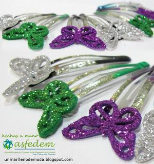 Minifofuchas, flores y mariposas...