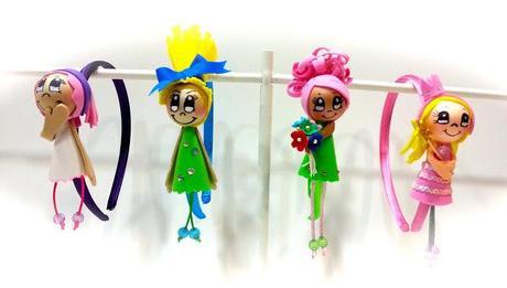 Minifofuchas, flores y mariposas...