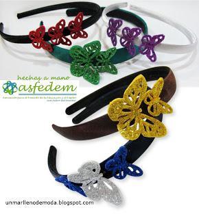 Minifofuchas, flores y mariposas...