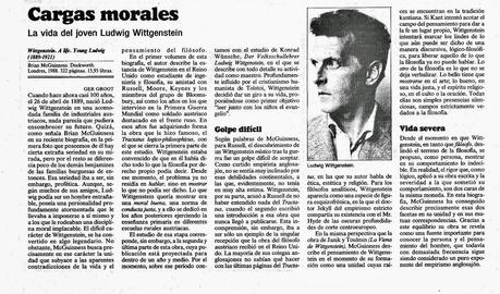 HEMEROTECA: el joven Wittgenstein (1989)