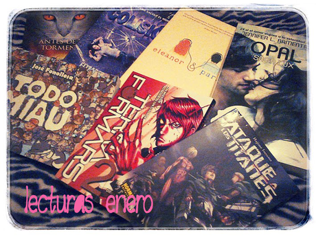 [El estante de...] Lecturas de enero