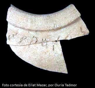 Una inscripción de tiempos de Salomón avala su reinado