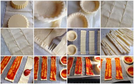 Tartaleta con Provolone, Cherrys y Cebollitas Caramelizados. El sabor de la patagonia (parte II).