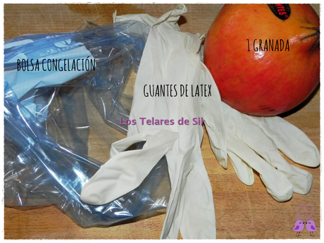 CÓMO PELAR UNA GRANADA  FÁCILMENTE Y SIN ENSUCIARTE LAS MANOS.