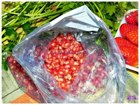 CÓMO PELAR UNA GRANADA  FÁCILMENTE Y SIN ENSUCIARTE LAS MANOS.