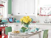 Novedosas cocinas estilo vintage