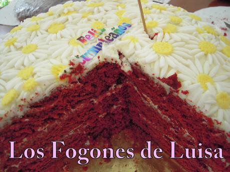 TARTA  RED VELVET PARA AMELIA