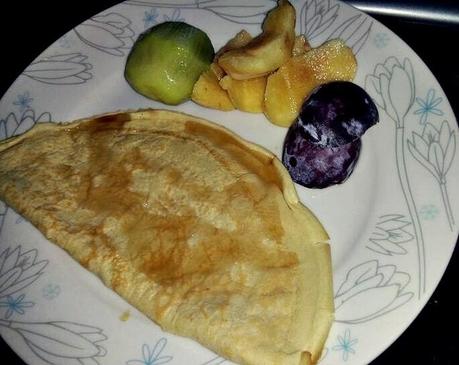 TORTITAS DE AVENA PARA EL DESAYUNO. OVO LÁCTEO VEGETARIANO.