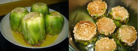 ALCACHOFAS RELLENAS