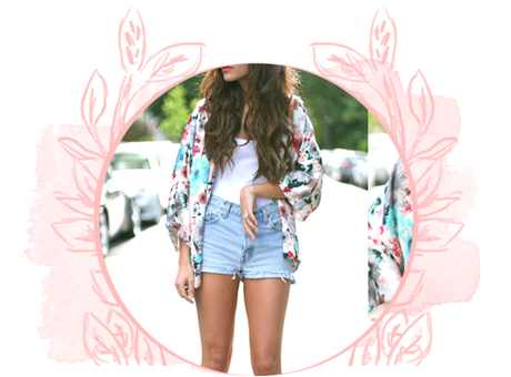 Kimonos: un toque oriental en las calles