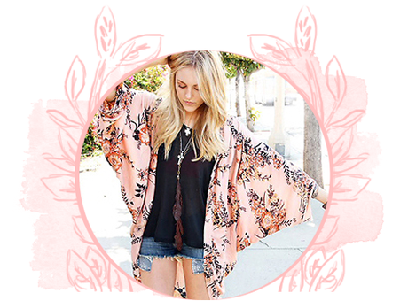 Kimonos: un toque oriental en las calles