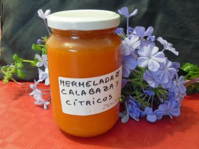 Mermelada de calabaza y cítricos