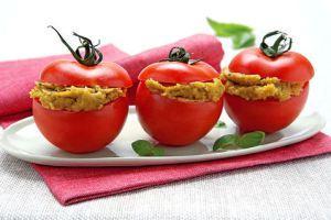 Tomate relleno de Sardinas. Nutrición y recetas Cantabria Tomates rellenos de sardinas de www.cantabriaentuboca.net