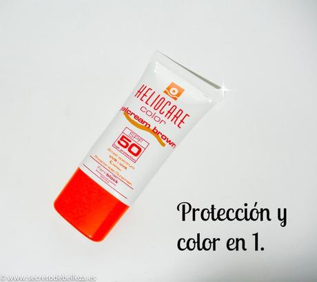 RECOMENDACIÓN DE HOY: HELIOCARE COLOR SPF 50.