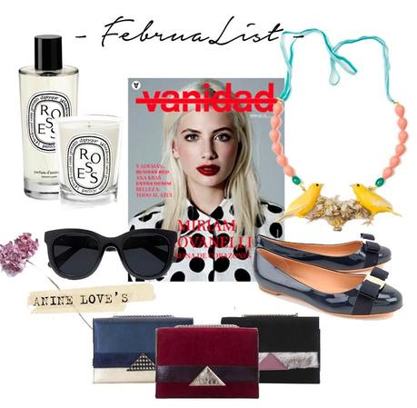 Wihslist, vanidad, moises nieto, anine bing, Salvatore Ferragamo, Tita Madrid, diptyque