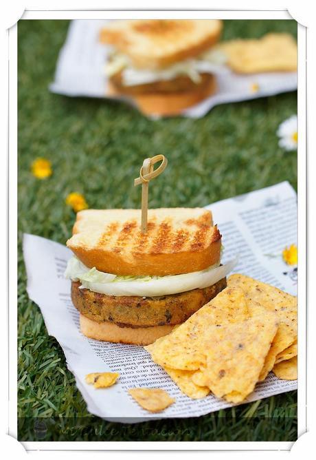 Hamburguesas Vegetales en Pan de Brioche