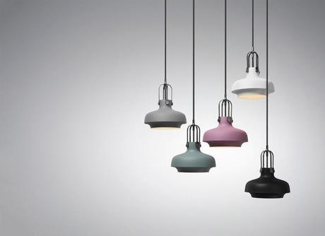 Lámpara Copenhagen Pendant: Estilo industrial suavizado