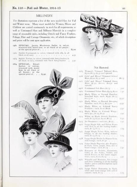 B. Altman and Co. moda en 1914