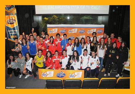 S. HA ESTADO ALLI: PRESENTACIÓN COPA COLEGIAL POR BIFRUTAS ARAGON 2014 EN EL ACUARIO DE ZARAGOZA
