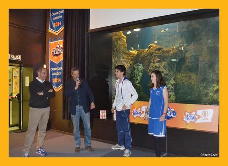 S. HA ESTADO ALLI: PRESENTACIÓN COPA COLEGIAL POR BIFRUTAS ARAGON 2014 EN EL ACUARIO DE ZARAGOZA