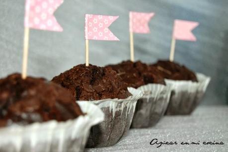 Muffins de chocolate