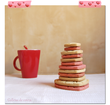 Galletas de desayuno de San Valentín