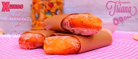 Xuxos rellenos de crema