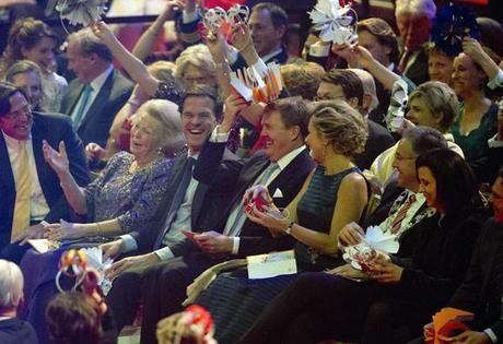 La fiesta para Beatrix de Holanda