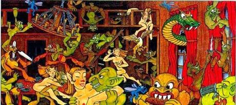 Francachelas y orgías en D&D y sus consecuencias