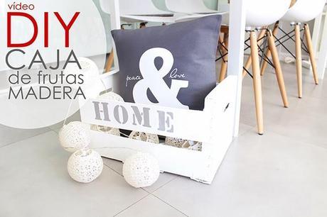 DIY: Cajón de madera de frutas + VIDEO